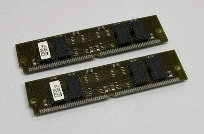 8MB Kit (2 x 4MB) IBM 11D 1320BA-70 70ns 72-Pin FPM EDO Memory Modules - Image 1 of 3