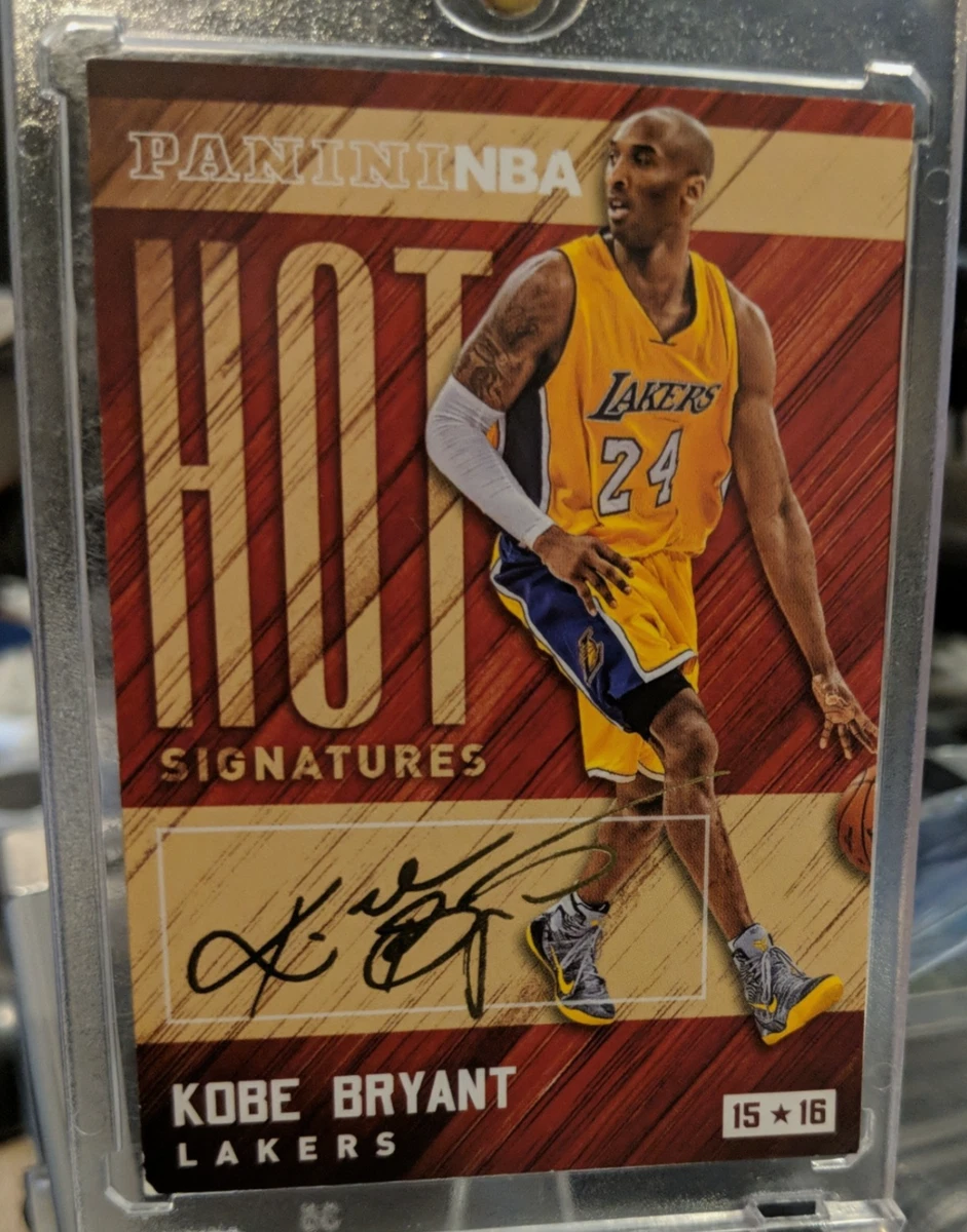 Panini Kobe Bryant コービー 直筆サインカード AUTO 値下げ❗️NBA panini コービーブライアント直筆サインカード99枚限定