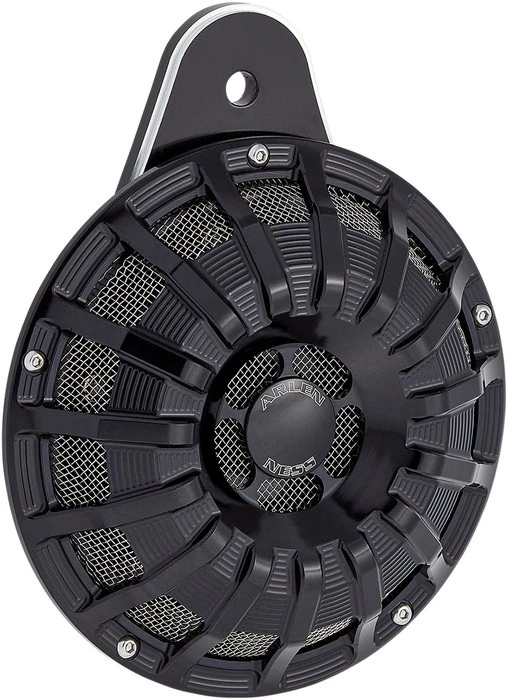 Arlen Ness 15-Spoke Electric Horn Kit Black #70-260 Harley Davidson - Изображение 1 из 1