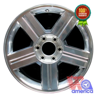 Wheel Rim Chevrolet Trailblazer 18 2002-2009 09596189 19149508 Polished OE 5311 - Image 1 of 4