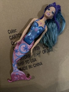 Barbie Fairytopia Mermaidia Nori Doll Mattel Vintage 2005 Color Change g7 - Picture 1 of 8