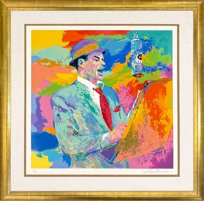 Leroy Neiman "Frank Sinatra, Duets" 1994 | Hand Signed Serigraph | 41x42" Framed - Image 1 of 4