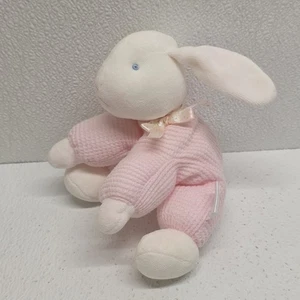 Vintage Carters Pink Waffle Weave Thermal Pajamas Baby Rattle Plush Prestige - Picture 1 of 21