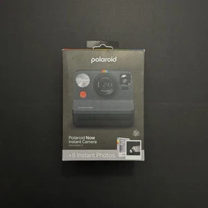Polaroid Now Gen 2 i-Type Instant Camera Black + 8 Color Film Bundle NEW SEALED - Picture 1 of 5