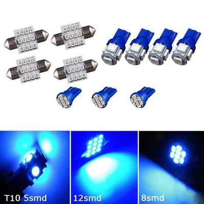 Комплект из 11 автомобильных светодиодных лампочек T10 для Ford Freestar 2004-2007 2006 годов выпуска - Изображение 1 из 4