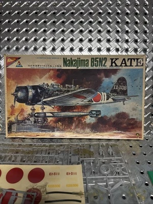 Nichimo Nakajima B5N2 Kate 1/48 Japan Bomber Model Kit Complete VHTF! - Image 1 of 4