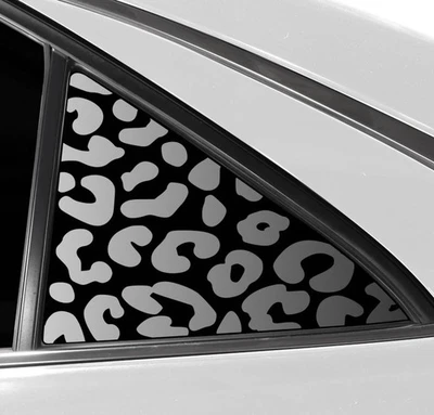 Calcomanía de cuarto trasero con estampado de leopardo Toyota Camry 2015-2017 gráfico de ventana Foto 1 de 4