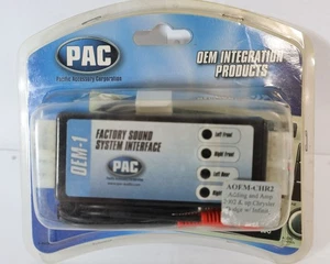 Sistema de sonido de fábrica PAC OEM-1 AOEM-CHR2 interfaz 02-03 vehículo Dodge - Imagen 1 de 3