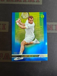 2024 Topps Chrome Tennis Blue Refractor 1st Rookie Hugo Gaston /250 - Picture 1 of 1