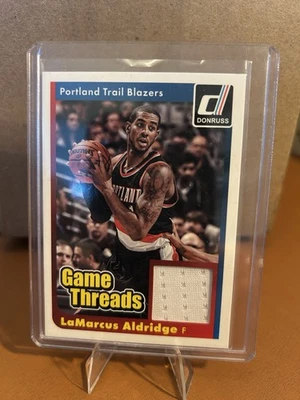 2014-15 Panini Donruss - Game Threads LaMarcus Aldridge #30 (MEM) - Image 1 of 2