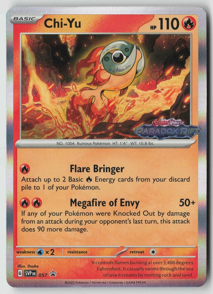 Chi-Yu - (Prerelease) Promo SV: Scarlet & Violet Promo Cards 057 NM - Image 1 of 2