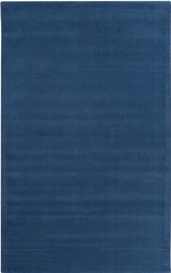 Carpet Cobalt Blue 3 x 8 Hand Made Runner Wool Area Rug - Approx 2' 6" x 8' - Image 1 of 4