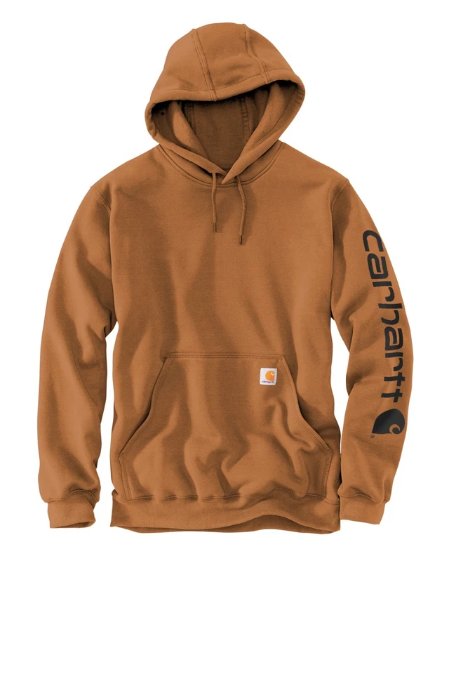 Carhartt Midweight Hooded Logo Sweatshirt NWT! - Image 1 of 1