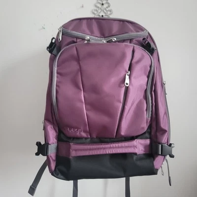 Ebags Mother Lode Travel Backpack Purple Convertible Luggage Expandable 117769 - Image 1 of 4