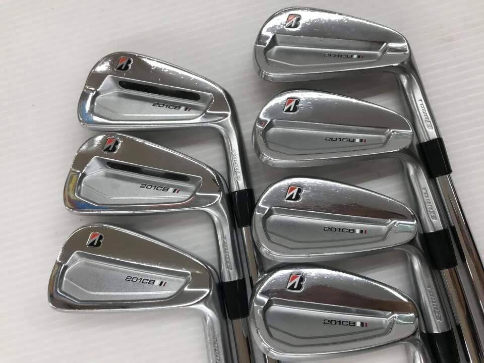 Bridgestone TOUR B 201CB iron 4I - 9I,Pw 7 Clubs MODUS 3 TOUR 125 Flex X RH Men - Image 1 of 4