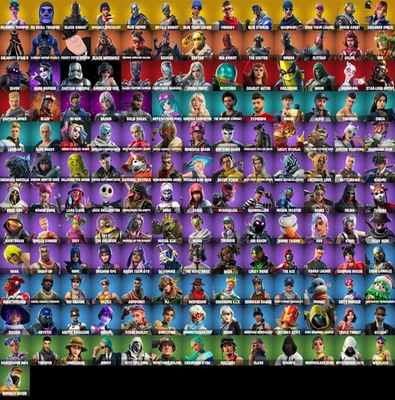 Fortnite Pink Ghoul Trooper,Purple Skull,Renegade Raider,Black Knight CONTACT ME - Image 1 of 4