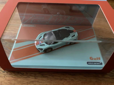 Matchbox Mattel Creations 1:64 Gulf McLaren 720S Spider - Изображение 1 из 3