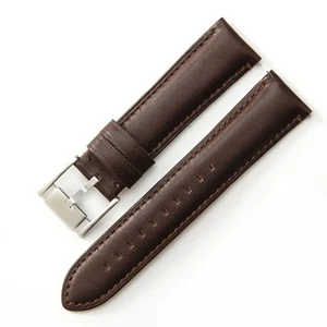 1pc 22mm Men's Genuine Leather Strap For Fossil FS5237 ME3052 Watch Bands - Picture 1 of 21