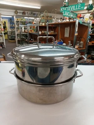 Vollrath Stainless Steel Steamer Pot With Vented Lid - Image 1 of 4