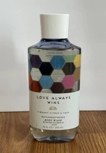 Bath & Body Works BBW Love Always Wins with Pro-Vitamin B5 Aloe Body Wash  10oz - Picture 1 of 3