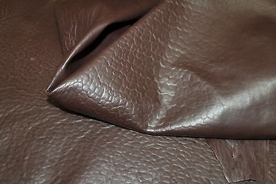 Lambskin Thick Leather Hide Skin Hides Skins Pelt NATURAL GRAINY BROWN 5sqf • 29.42€