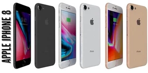 NEW Apple iPhone 8, 256GB, Unlocked All Colours, Never used before - Picture 1 of 5