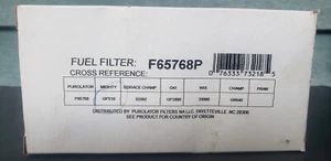 F65768P NEW PREMIUM FUEL FILTER BY PUROLATOR - Foto 1 di 4