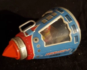 Vintage FRIENDSHIP 7 CÁPSULA ESPACIAL - 1960 Horikawa Tin Toy SH / Japón (KR) - Imagen 1 de 5
