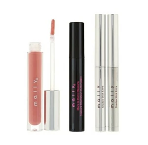 NUEVO Mally 2 Evercolor Shadow Sticks More is More Black Rímel Esella labial - Imagen 1 de 6
