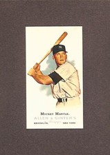 2006 Topps Allen & Ginter's Mini #275 Mickey Mantle