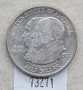 WPCoins ~ 1923-S Monroe Doctrine $0.50 Commemorative Half Dollar - Picture 1 of 3