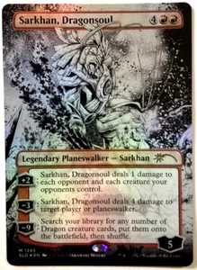 MTG Sarkhan, Dragonsoul RANDLOSE FOLIE geheimer Verstecktropfen Serie 1245 Neuwertig - Bild 1 von 6