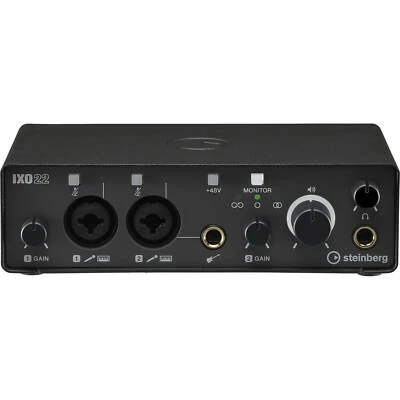 Steinberg IXO22 USB-C Audio Interface, Black - Image 1 of 4