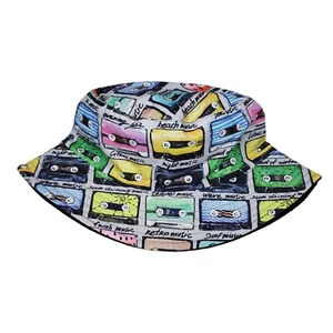 Música Colorido Cubo Sombrero Cassette Cinta Retro Festival Verano Gorra Talla Única Divertida - Imagen 1 de 5