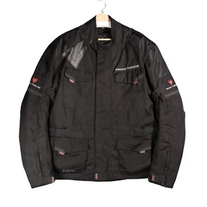 Frank Thomas Eclipse Motorcycle Jacket Mens 5XL Black Waterproof Textile Lined - Picture 1 of 15