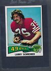 1975 Topps #058 Larry Schreiber 49ers NM/MT *45