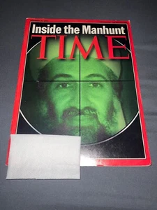 Time Magazine NOVEMBER 26, 2001 Inside The Manhunt Osama Bin Laden COVER NM- - Picture 1 of 2