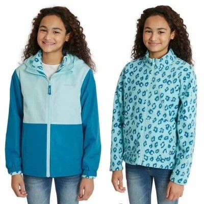 Chaqueta Eddie Bauer Juvenil 3 en 1 Azul Paraíso Talla XS (5/6) Nueva Con Etiqueta Foto 1 de 4