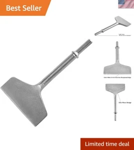 Extra-Wide 4-Inch Chisel Bit for Air Hammer - Ideal for Tile Removal Projects - Picture 1 of 9