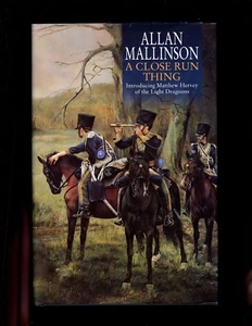 br - A CLOSE RUN THING, Mallinson, 1st in series Signed ED. 1st UK HB w/dj - Picture 1 of 3