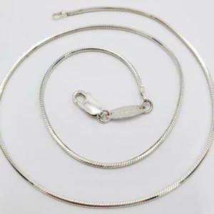 16” Paolo Romero Slinky Snake Chain 1mm QVC - Picture 1 of 7