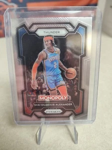 2023-24 Panini Prizm Monopoly Shai Gilgeous-Alexander #61 Oklahoma City Thunder - Picture 1 of 2