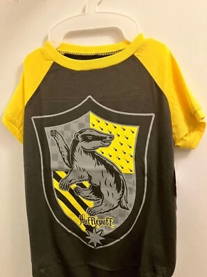 Camisa Harry Potter Hufflepuff Perro Talla Grande - Nueva con Etiquetas Foto 1 de 4