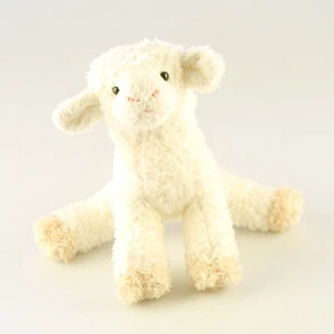 Douglas Cuddle Toys 7" Babba RARE Retired Lamb Small Stuffed Baby Sheep 1781.1 - Bild 1 von 3