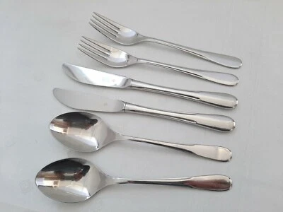 WMF Bamberg Cromargan 2 Pers. Menübesteck Messer Gabel Löffel -mehrere vorhanden - Bild 1 von 4