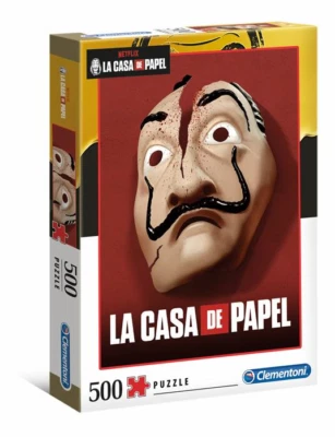 Clementoni de Papel La casa di carta Made in Italy Puzzle adulti 500 pezzi - Immagine 1 di 3
