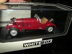 Caja blanca Mercedes-Benz SSK 1:43 rojo oscuro/rojo oscuro en embalaje original - Imagen 1 de 1