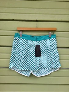 ZARA GREEN WHITE POLKA DOT PRINTED SHORTS SUMMER SIZE XS #C1241 - Picture 1 of 10