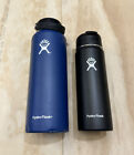 Lot of 2 Hydro Flask Steel Thermo Water Bottle *Dents/Scratches