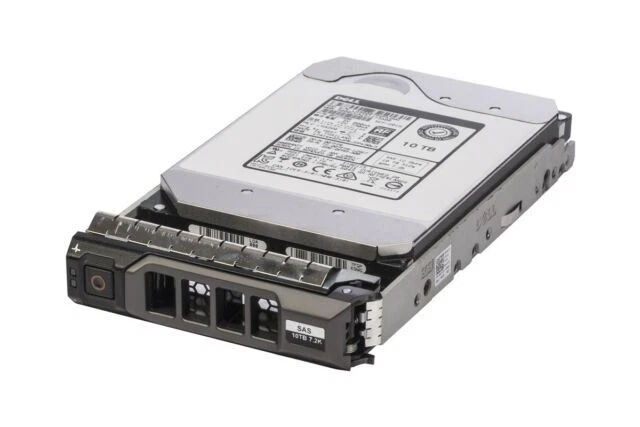Dell 10TB SAS 7.2k 3.5" 12G 512e Hard Drive 07FPR - Image 1 of 1
